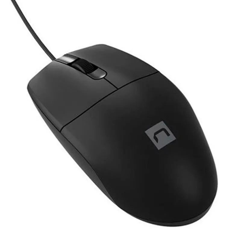 Ratón Natec Ruff 2 NMY-1987 1000 Dpi USB Óptico Negro