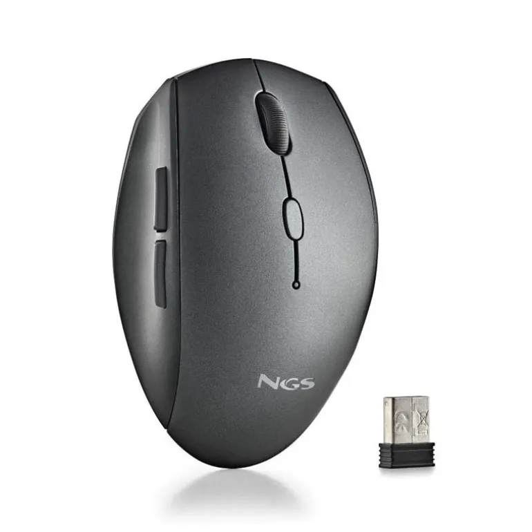 Ratón NGS Bee 1600 Dpi Wireless Negro