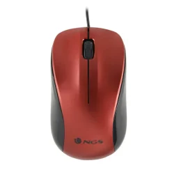 Ratón NGS Crew Red 1200 DPi Rojo