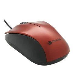 Ratón NGS Crew Red 1200 DPi Rojo