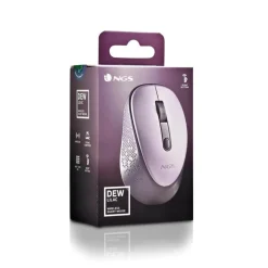 Ratón NGS Dew 1600 Dpi Wireless Lila