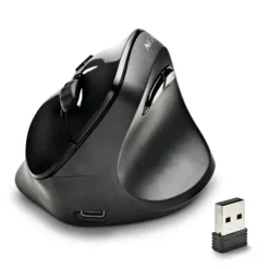 Ratón NGS Evo Moksha Vertical 2400 DPI 109g Wireless Negro