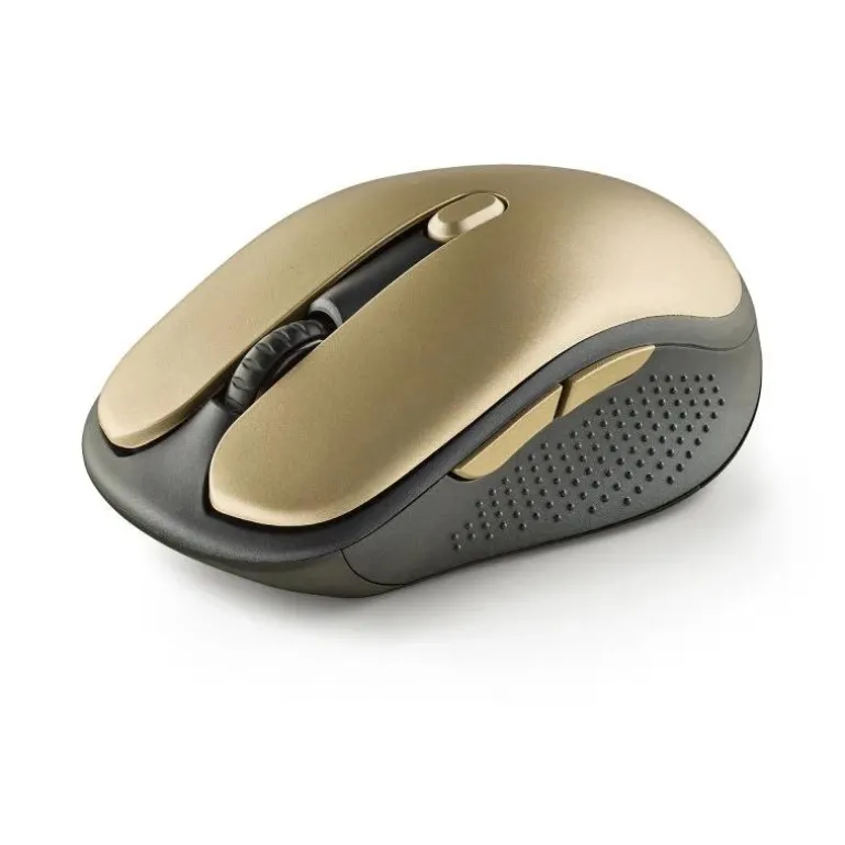 Ratón NGS Evo Rust 1600 DPI 66g Dorado