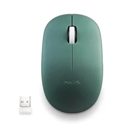 Ratón NGS Fog Pro 1000 Dpi Wireless Verde