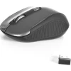Ratón NGS HAZE 1600 Dpi Inalámbrico Negro