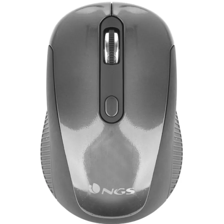 Ratón NGS HAZE 1600 Dpi Inalámbrico Negro