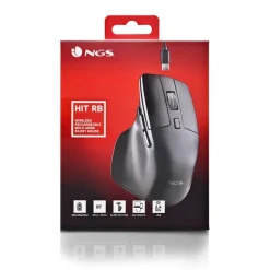 Ratón NGS HIT-RB 1600 DPI Negro
