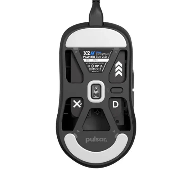 Ratón Pulsar X2H Wired Medium Negro