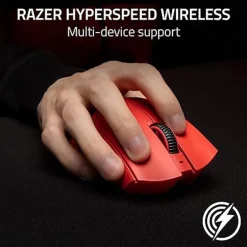 Ratón Razer DeathAdder V3 Pro Faker Edition 30000 Dpi Inalámbrico Rojo