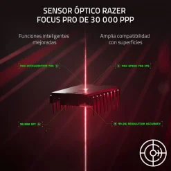 Ratón Razer DeathAdder V3 Pro 30000 Dpi Wireless Negro