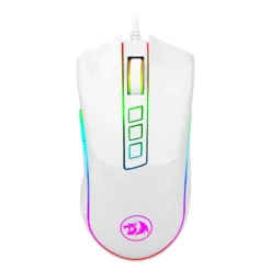 Ratón Redragon Cobra Gaming 10000 Dpi RGB Blanco