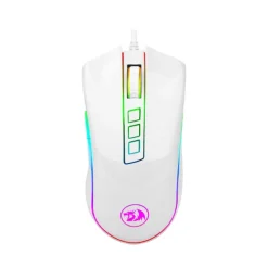 Ratón Redragon Cobra Gaming 10000 Dpi RGB Blanco