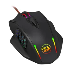 Ratón Redragon Impact Gaming 12400 Dpi RGB Negro
