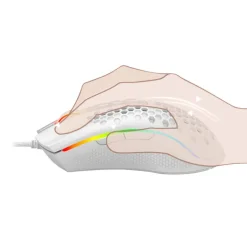 Ratón Redragon Storm Elite Gaming 32000 Dpi RGB Blanco