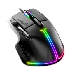 Ratón Spirit of Gamer Pro M5 Gaming 12800 Dpi RGB Negro