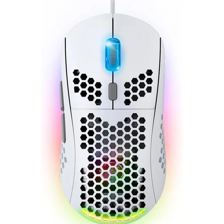 Ratón Spirit of Gamer Ratón Pro M4 12800 DPI Blanco