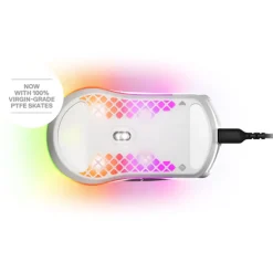 Ratón SteelSeries Aerox 3 Gaming 18000 Dpi RGB Snow