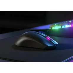 Ratón SteelSeries Rival 3 RGB 18000 Dpi Wireless Óptico Negro