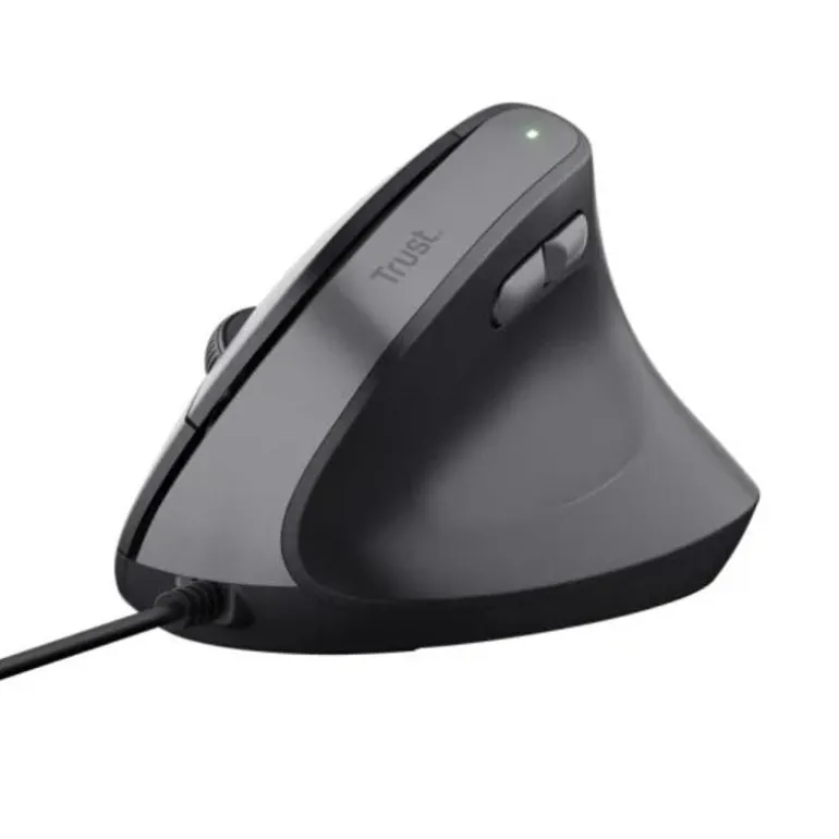Ratón Trust Bayo II Vertical Ergonómico 2400 DPI Negro