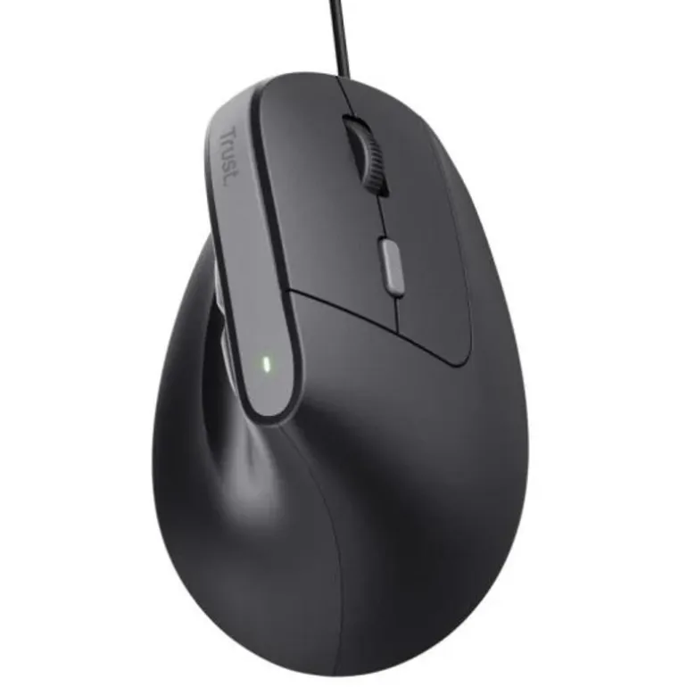 Ratón Trust Bayo II Vertical Ergonómico 2400 DPI Negro