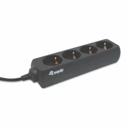 Regleta Equip 333281 4 Tomas Cable 110cm Negro