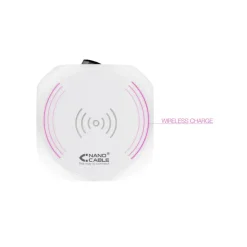 Regleta Nanocable Base Enchufe 2 USB-C + 2 USB-A Blanco