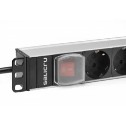 Regleta Salicru SPS PDU Interruptor 12 Tomas 1.5m Negro