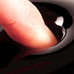 Reposamuñecas Fellowes Gel Crystal Negro