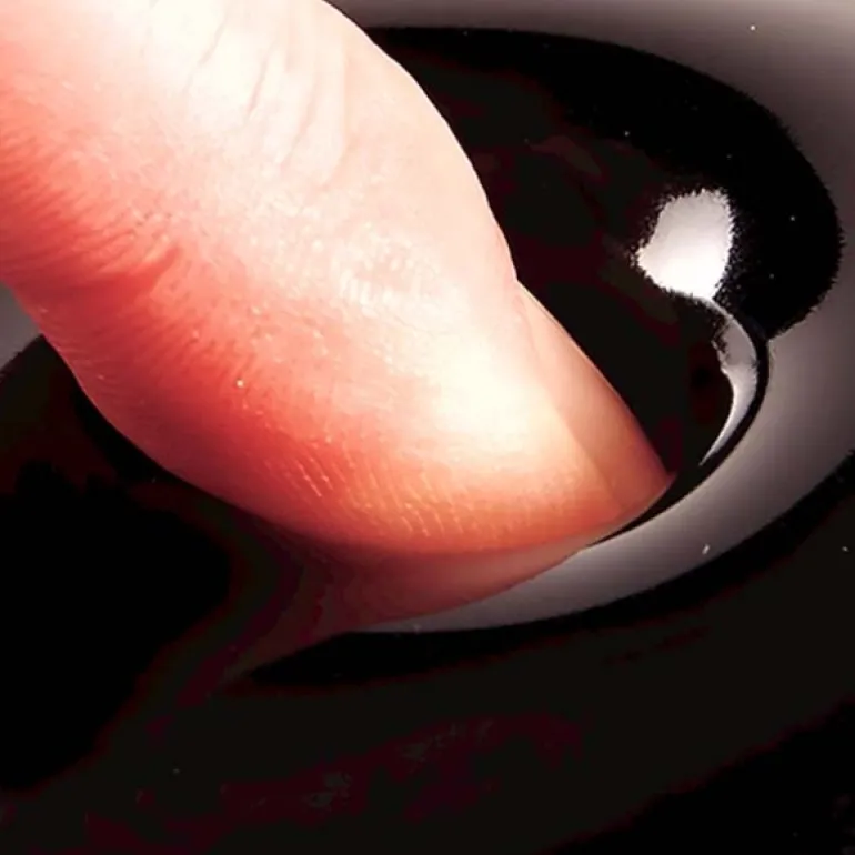 Reposamuñecas Fellowes Gel Crystal Negro