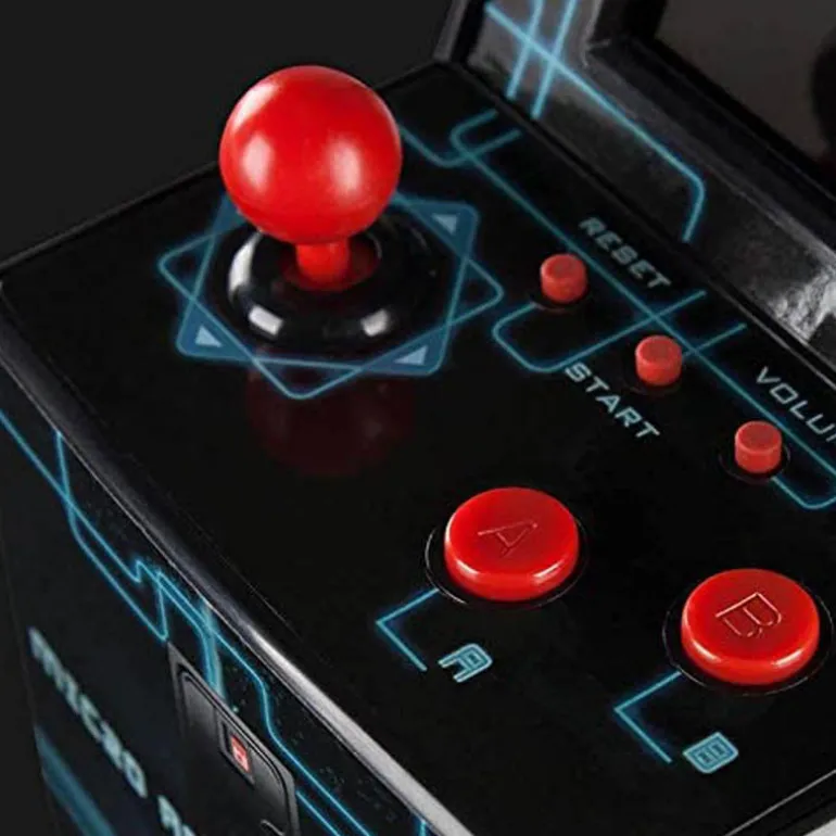 Retroconsola Ital Maquina Recreativa Mini Azul