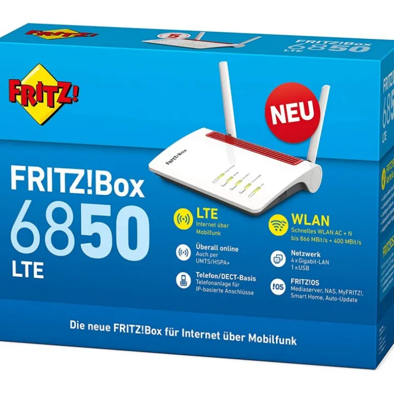 Router AVM FRITZ! Box 6850 5G Mesh