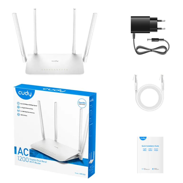 Router Cudy WR1300 AC1200