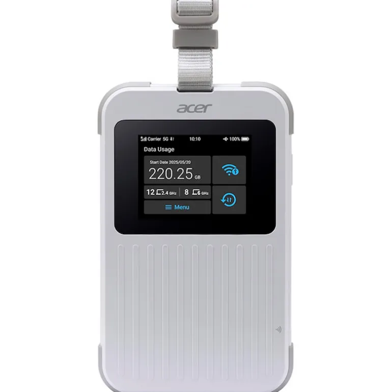 Router 5G Acer Connect M6E Portátil LTE Wi-Fi 6 NFC Táctil 8GB