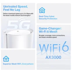 Router 5G TP-Link Deco X50-5G AX3000 WiFi 6 Mesh