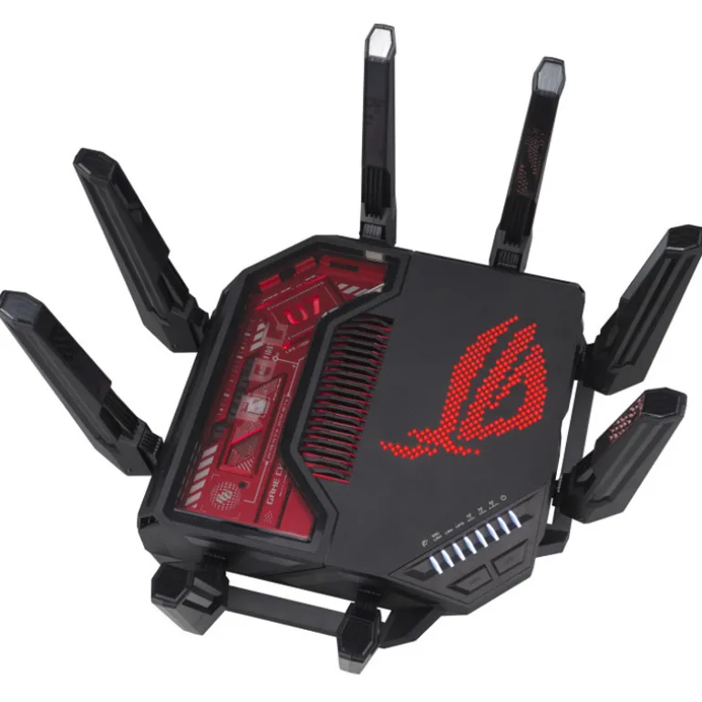 Router Mesh Asus ROG Rapture GT-BE19000 Tribanda Wi-Fi 7 Negro