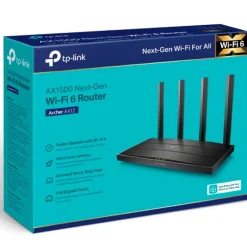 Router  TP-Link Archer AX12 Wi-Fi AX1500 Dual Band 4 Puertos