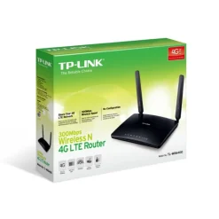 Router  TP-Link TL-MR6400 300Mbps Wireless 4G Negro