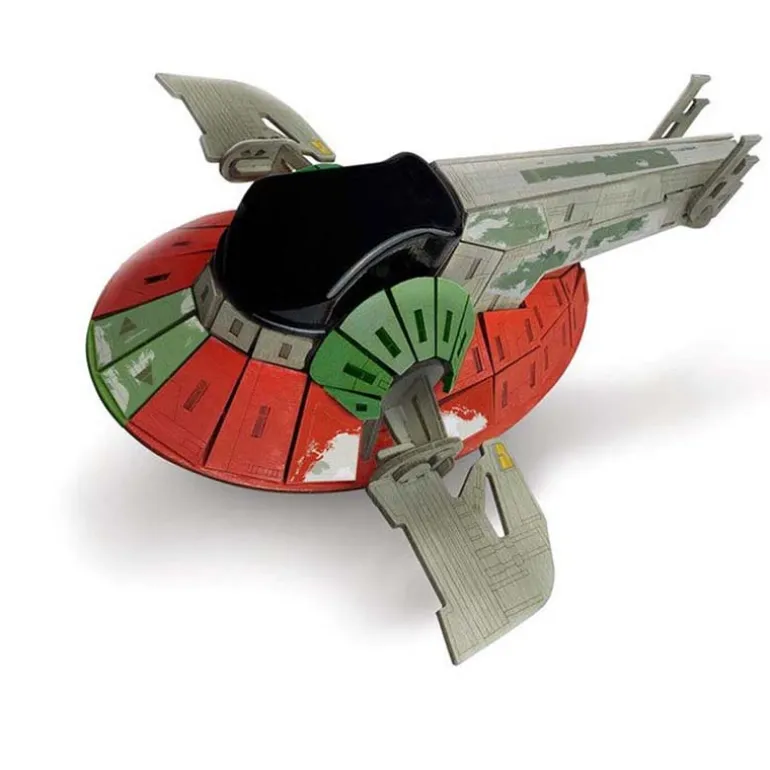 Réplica Woodwork Madera Para Pintar Star Wars Boba Fett Slave 1