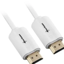 Sharkoon Cable HDMI 2.0 4K 2m Blanco - Cable HDMI