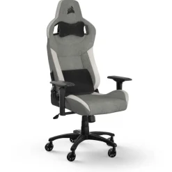 Silla Corsair T3 Rush 2023 Gaming Gris/Blanco