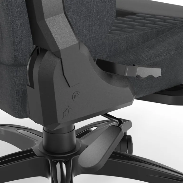 Silla Corsair TC100 Relaxed Gaming Fabric Gris/Negro