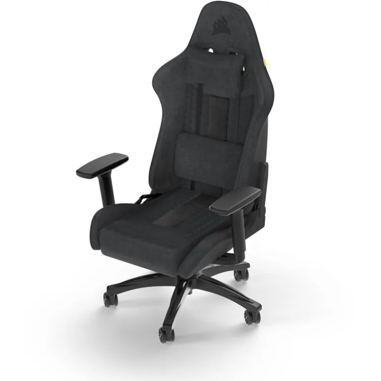 Silla Corsair TC100 Relaxed Gaming Fabric Gris/Negro