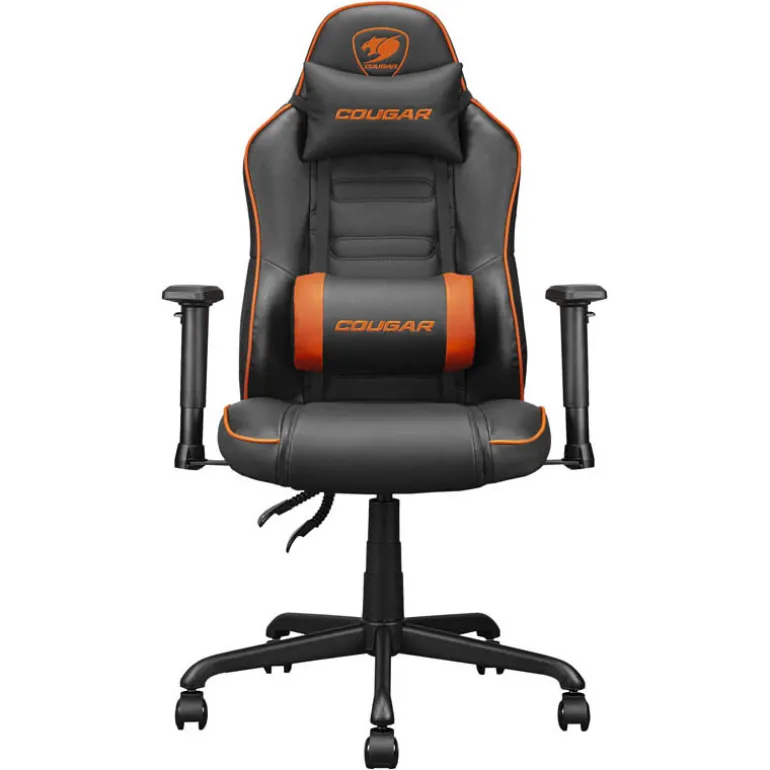 Silla Cougar Gaming Fusion S Negro Naranja