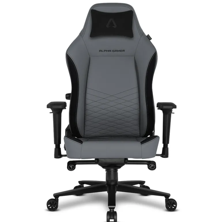 Silla Gaming Alpha Gamer Alegra Gris