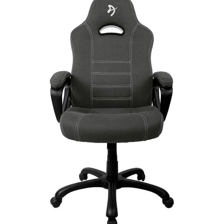 Silla Gaming Arozzi Enzo Woven Fabric Negro Gris