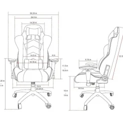 Silla Gaming Arozzi Inzio Fabric Negro