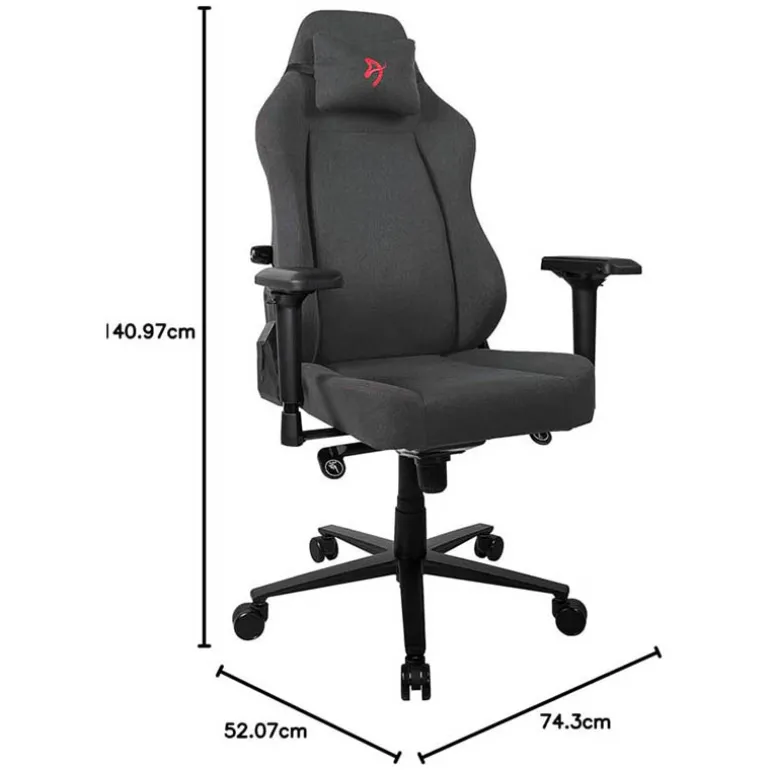 Silla Gaming Arozzi Primo PU Logo Rojo