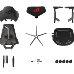 Silla Gaming Asus ROG Destrier Ergo Negro
