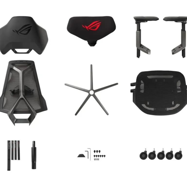 Silla Gaming Asus ROG Destrier Ergo Negro