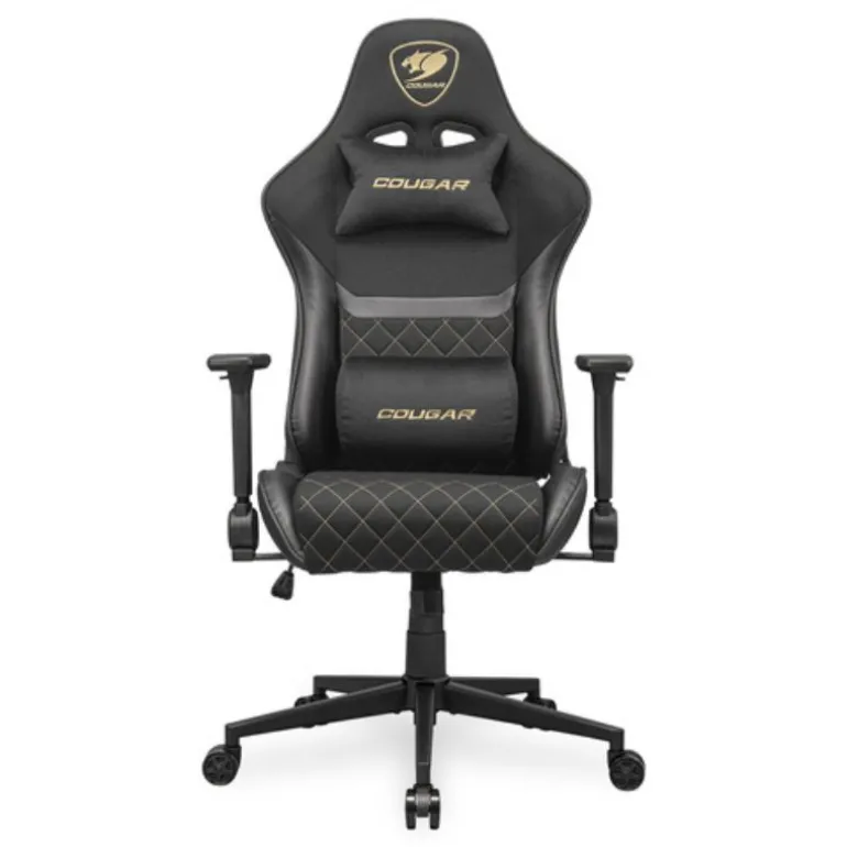 Silla Gaming Cougar Armor One V2 F Negro/Dorado